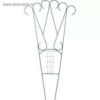 Шпалера, 190 × 96 см, металл, зелёная, Grinda «Ренессанс»