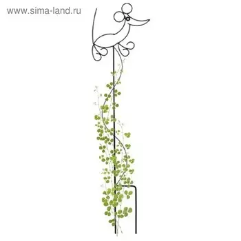 Шпалера, 123 38 8 см, металл, чёрная