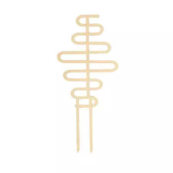 Шпалера, 39 17 см, дерево, «Змейка», Greengo