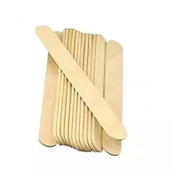 Шпатель деревянный IGRObeauty, широкий, 100 шт