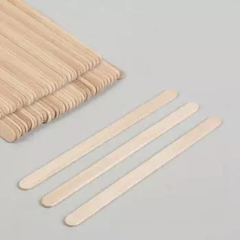 Шпатель для депиляции, деревянный, 11,4 1 см