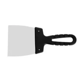 Шпатель фасадный ЛОМ, 100 мм, нержавеющая сталь, пластиковая рукоятка