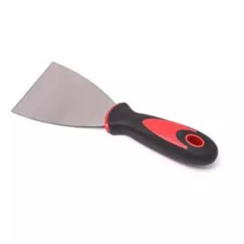 Шпатель фасадный Partner PA-05918, нержавеющая сталь, прорез.ручка, 80 мм