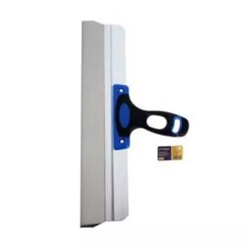 Шпатель фасадный ТУНДРА, 450 мм, нержавеющая сталь, двухкомпонентная рукоятка