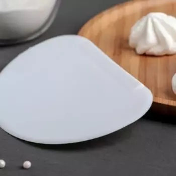 Шпатель кондитерский, 1510 см, белый