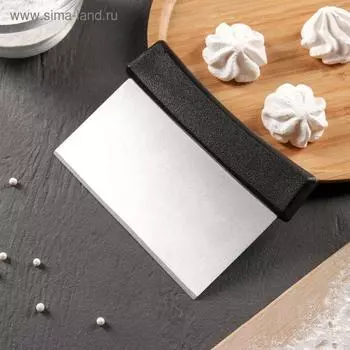 Шпатель кондитерский KONFINETTA, 1611.5 см, чёрный