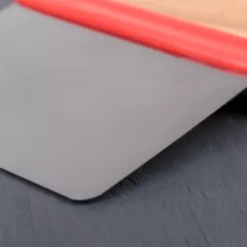 Шпатель кондитерский с ручкой, 12100,8 см, цвет красный