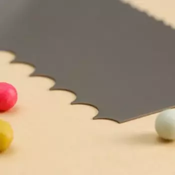 Шпатель кондитерский «Зубчики», 22,5×7,5 см