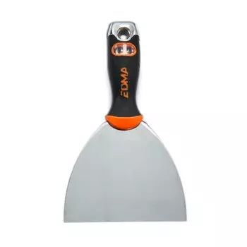 Шпатель малярный EDMA 169155, гибкое лезвие, 4 биты, 125 мм