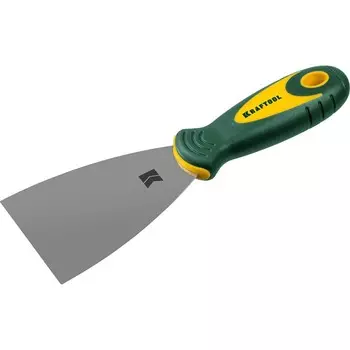 Шпатель малярный KRAFTOOL 10035-075, нержавеющий, двухкомпонентная ручка, 75 мм
