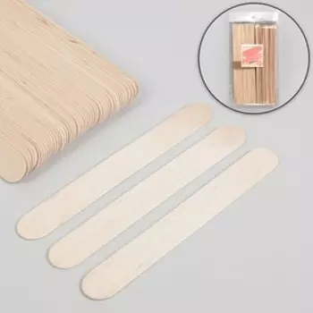 Шпатели для депиляции, деревянные, 20 2,3 см, 50 шт