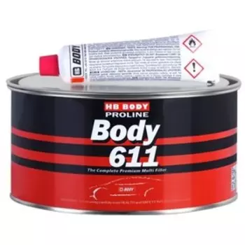 Шпатлевка HB BODY 611, 0,38 кг