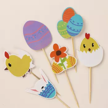 Шпажки для канапе «Пасха», набор 6 шт.