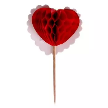 Шпажки «Сердце», в наборе 6 штук