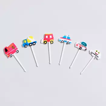 Шпажки для канапе «Транспорт», набор 6 шт.
