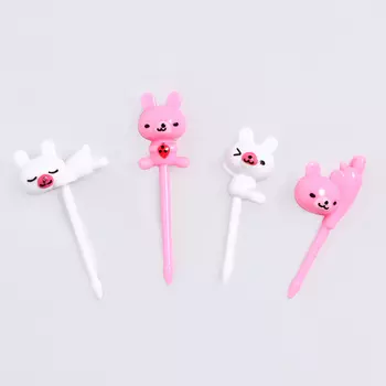Шпажки для канапе «Зайки», набор 8 шт.