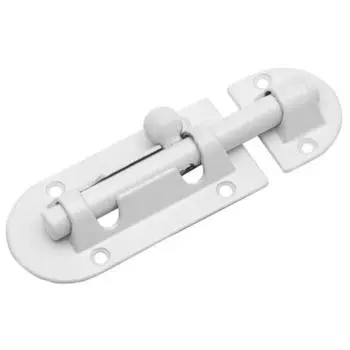 Шпингалет 01.03.03 L =90мм, белый