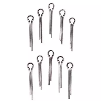 Шплинт О-образный для изготовления суставов игрушек, размер 1 шт. — 530 мм, набор 10 шт.