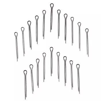 Шплинт О-образный для изготовления суставов игрушек, размер 1 шт. — 330 мм, набор 20 шт.