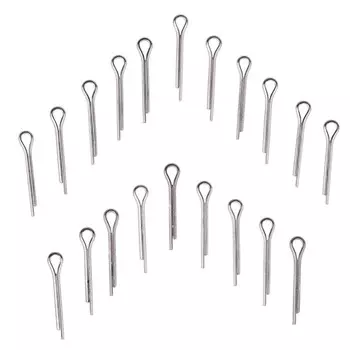 Шплинт О-образный для изготовления суставов игрушек, размер 1 шт. — 216 мм, набор 20 шт.