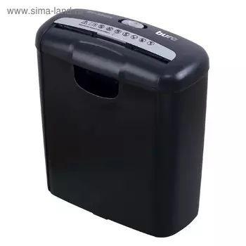 Шредер Buro Home BU-S601S (Р-1), ленты 6 мм, 6 листов одновременно, пл.карты, 10 л