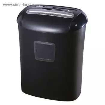 Шредер Buro Office BU-S1204D (P-4), фрагменты 5x38 мм, 12 листов одн, пл.карты, CD, 21 л