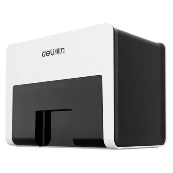 Шредер Deli 9931, фрагменты 3х10мм, 4 листа, скрепки, скобы, пл.карты