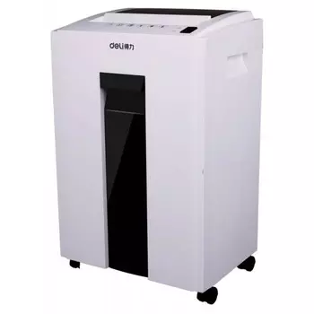 Шредер Deli Core E9954-EU, фрагменты 2х6мм, 6 листов, скрепки, скобы