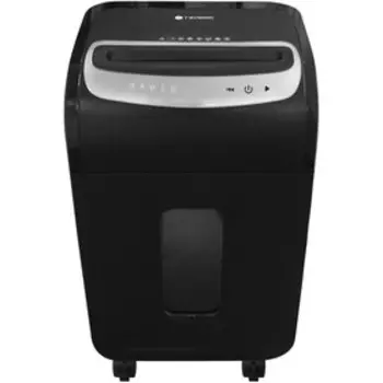 Шредер Heleos УМ35-5, фрагменты 1.9х14мм, 23 листов, скрепки, скобы, пл.карты, диски