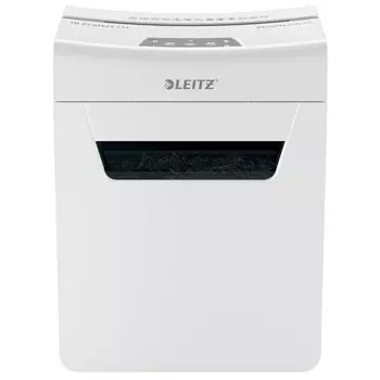 Шредер Leitz IQ Protect Premium 4M, фрагменты 2х15мм, 4 листа, скрепки, скобы