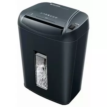 Шредер New United AT-15Cd черный (секр.P-3) фрагменты 13лист. 28лтр. скрепки скобы пл.карты 102947