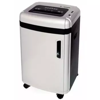 Шредер Office Kit S230, фрагменты 2х15мм, 17 листов, скрепки, скобы, пл.карты, диски