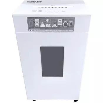 Шредер Office Kit ZeroDust s209 2x10 белый (секр.P-5) фрагменты 12лист. 42.5лтр. пл.карты