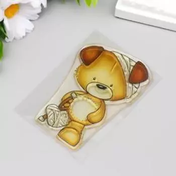 Штамп для скрапбукинга "Медвежонок" 10х6 см