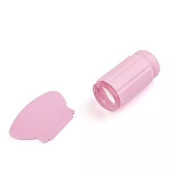 Штамп для стемпинга рифлёный TNL, розовый