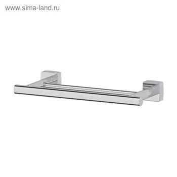 Штанга для полотенца двойная 30 см, хром, FBS