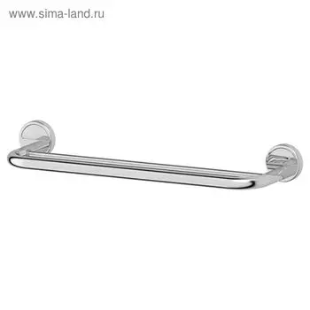 Штанга для полотенца двойная 50 см, хром, FBS