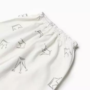 Штанишки, цвет бежевый/корона, рост 68 см