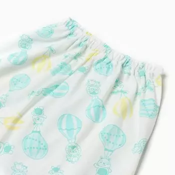 Штанишки, цвет молочный/воздушные шары, рост 74 см