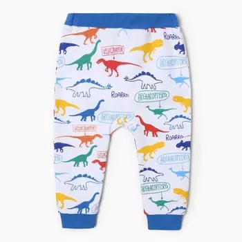 Штанишки детские, цвет белый, размер 68