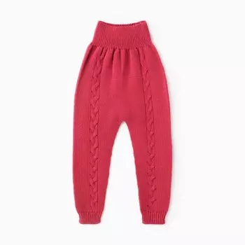 Штанишки детские, цвет фуксия, рост 74 см