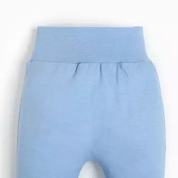 Штанишки детские, цвет голубой, рост 68-74см