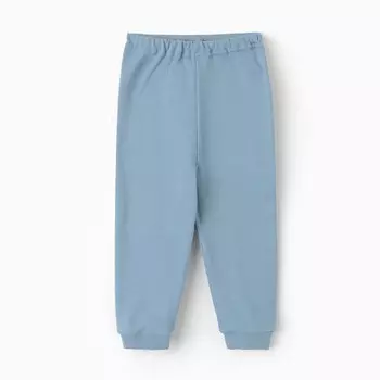 Штанишки детские, цвет голубой, рост 68 см