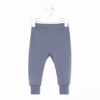 Штанишки детские, цвет графит, рост 68 см