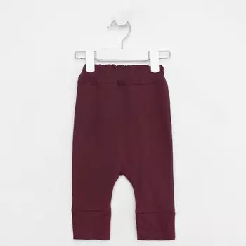 Штанишки детские, цвет коричневый, рост 62