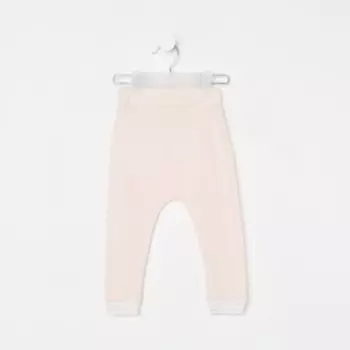 Штанишки детские, цвет кремовый, рост 80 см