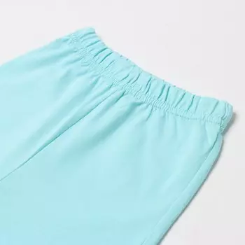 Штанишки детские, цвет мятный, рост 74 см