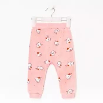 Штанишки детские, цвет персиковый, рост 74 см