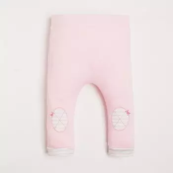 Штанишки детские, цвет розовый, рост 68 см