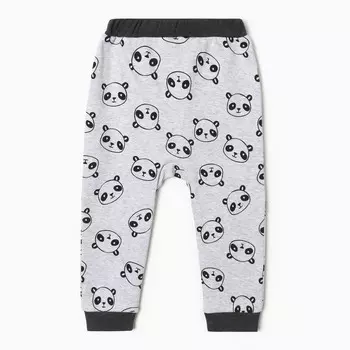 Штанишки детские, цвет серый, размер 68